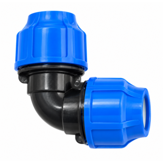 Té PE 90° bague bleue / PE Equal Tee Ø20mm