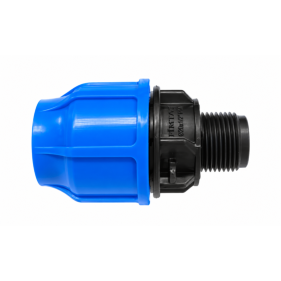 Adaptateur mâle PE / PE Male Adaptor Ø25mm X 3/4