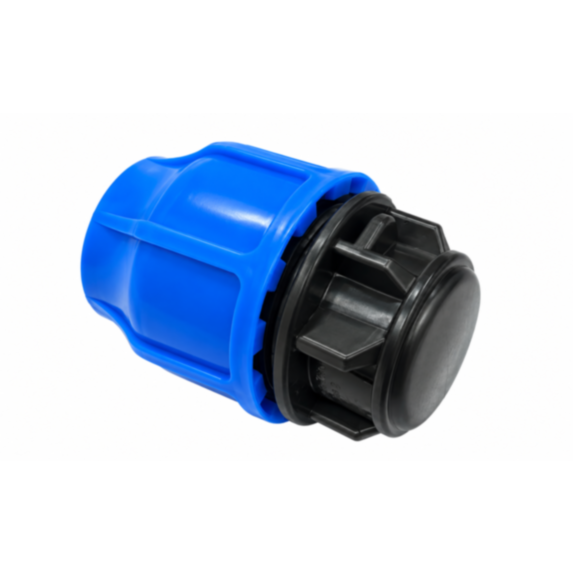 Bouchon PE bague bleue - PE Plug Ø20mm