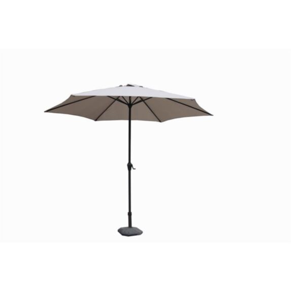 Parasol Manille - Ø 3m gris