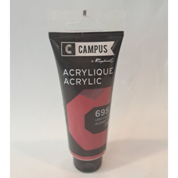 Acrylique tube 100mL laque d'alizarine cramoisie - CAMPUS