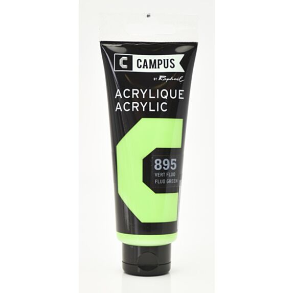 Acrylique tube 100mL vert fluo - CAMPUS