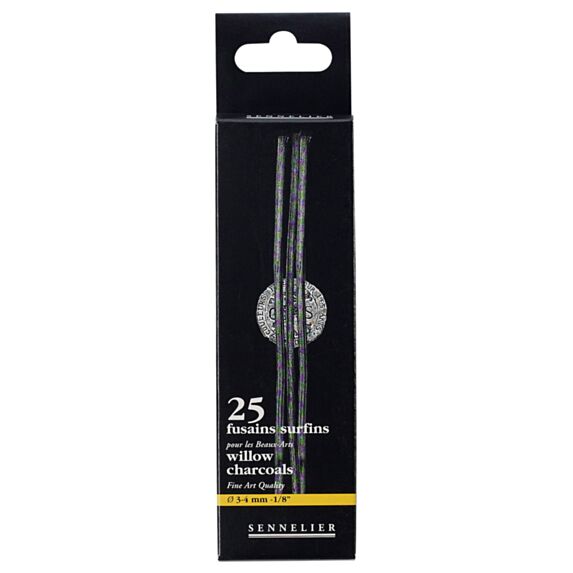 Fusains Sennelier Boîte de 25 petits