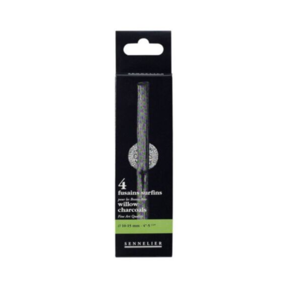 Set de 4 fusains surfins D10-15mm - SENNELIER