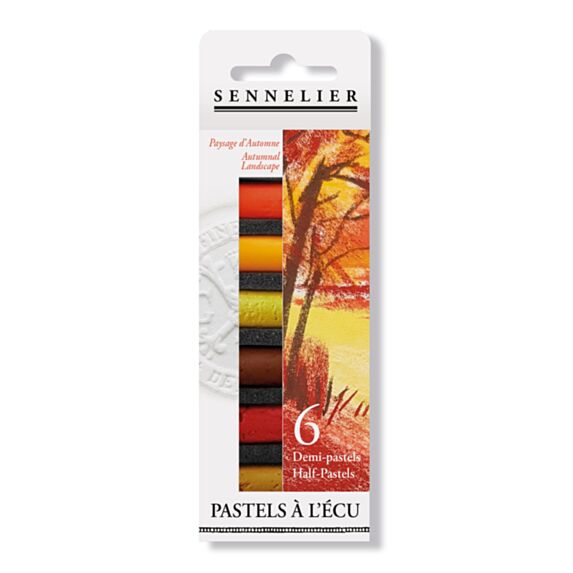 Etui 6 1/2 pastels Ecu Automne - SENNELIER