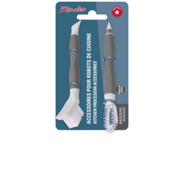 Set de 2 accessoires nettoyage robot de cuisine - MENATEX