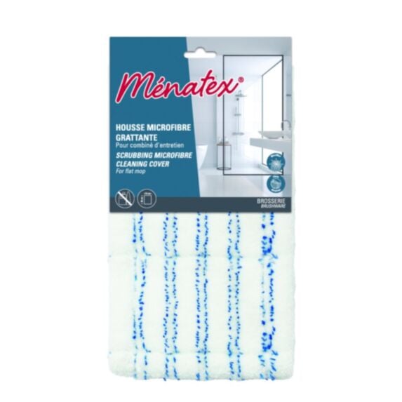Recharge housse microfibre grattante 46 x 14 cm - MENATEX