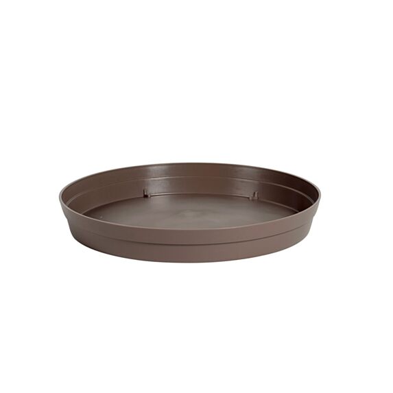 Soucoupe Toscane Ø15cm Taupe - EDA
