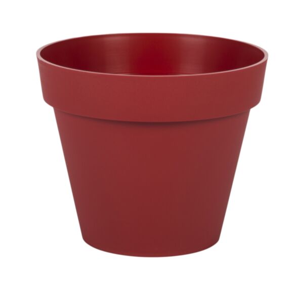 Pot rond Toscane ⌀ 20 cm rouge Rubis - EDA