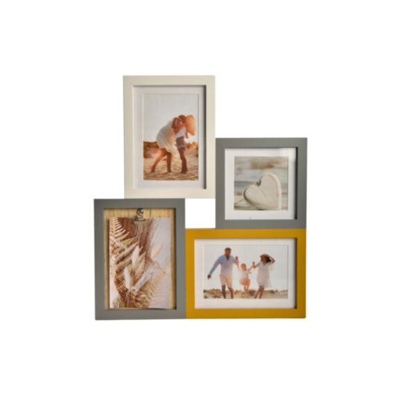 Pêle-mêle 4 vues Boho Home 35 x 40 cm