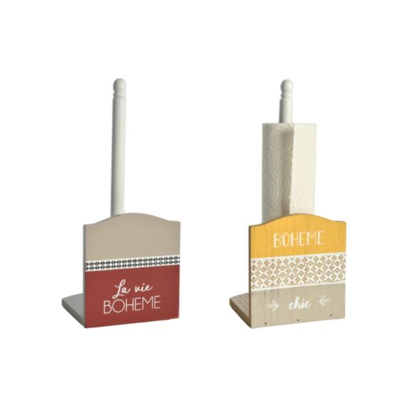 Porte essuie-tout Maison d'ailleurs 30 x 12 cm 2 assortis