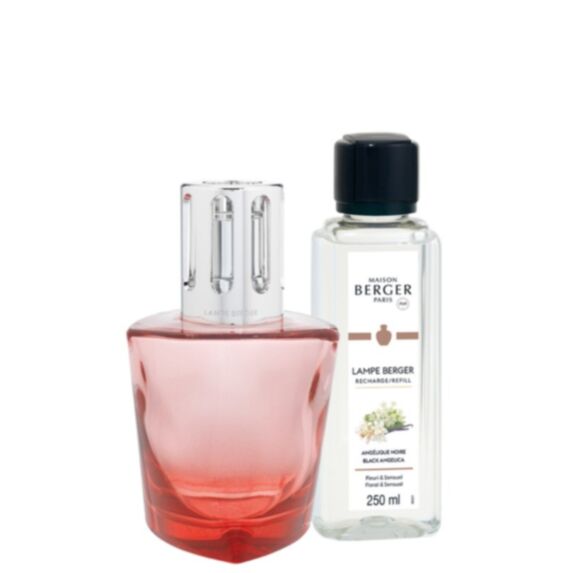 Coffret lampe Terra rouge + parfum 250 mL