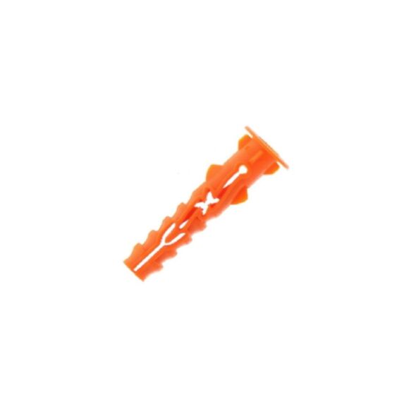 15 Chevilles Ztech Matériaux Pleins Ø6x30mm + Vis TF Ø4x40mm - RED HEAD