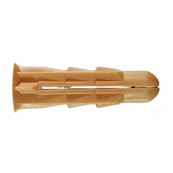 6 chevilles polypropylène de ø8x32mm + pattes à vis - RED HEAD