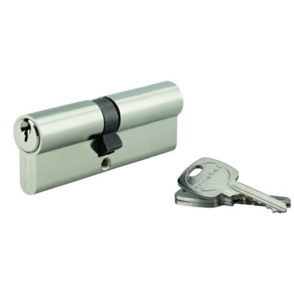 Cylindre profilé STD 40 x 45 mm nickelé 3 clés - THIRARD