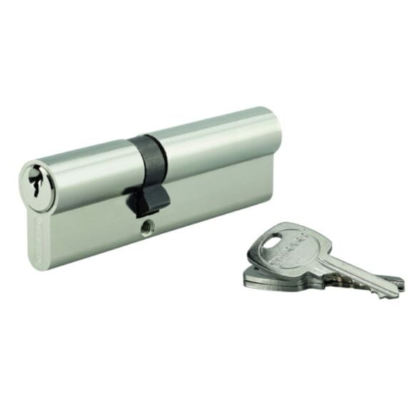 Cylindre profilé STD 40 x 60 mm nickelé 3 clés - THIRARD