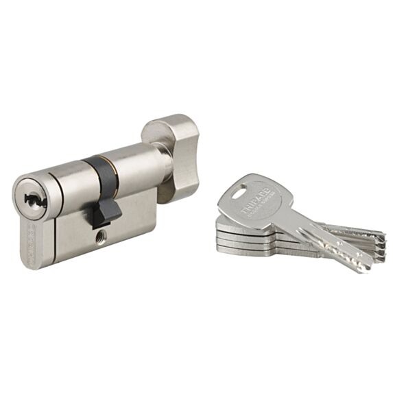 Cylindre de Serrure Transit 2 30BT+30mm 4 Clés - THIRARD