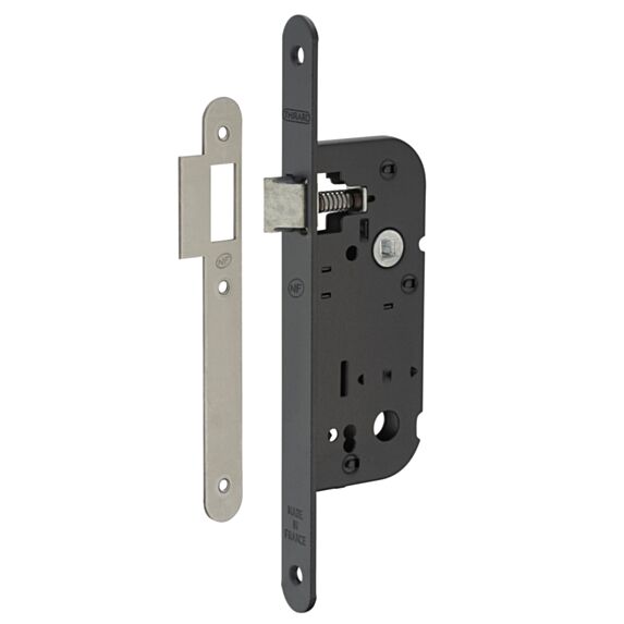 Serrure bec de cane à encastrer 40mm - THIRARD