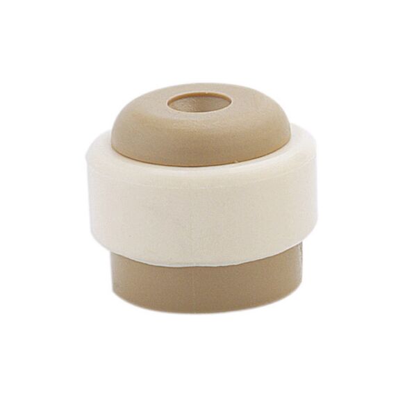 Butoir de sol à visser Ø35 beige/blanc - THIRARD