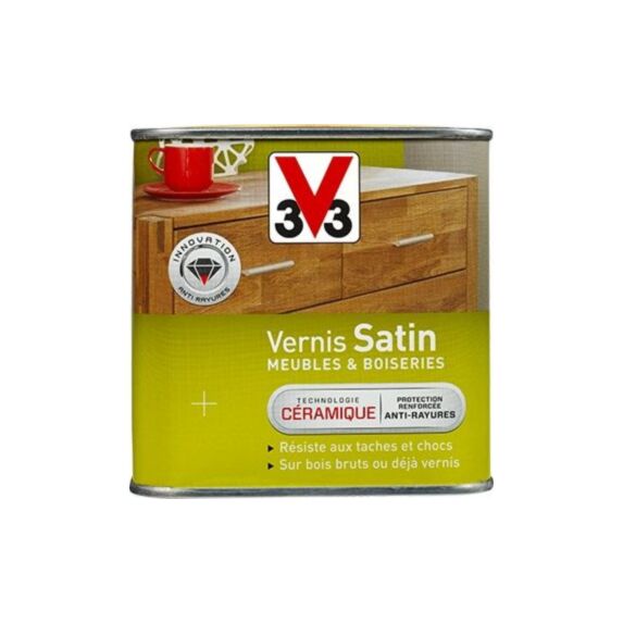 Vernis meubles & boiseries satin incolore 2,5 L - V33