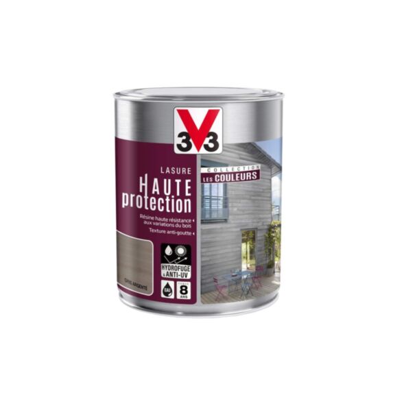 Lasure hp gris argenté mat 1l