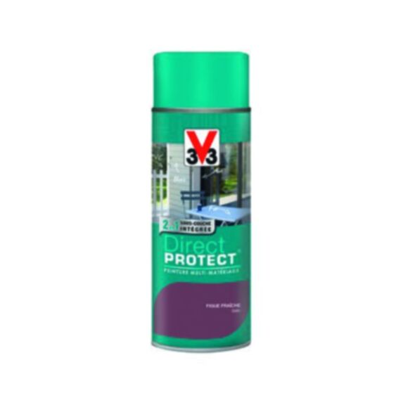Peinture aérosol direct protect figue fraîche - V33