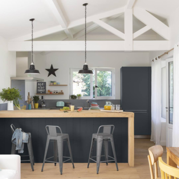 Peinture Rénovation Multisupport anthracite satin 2L - V33