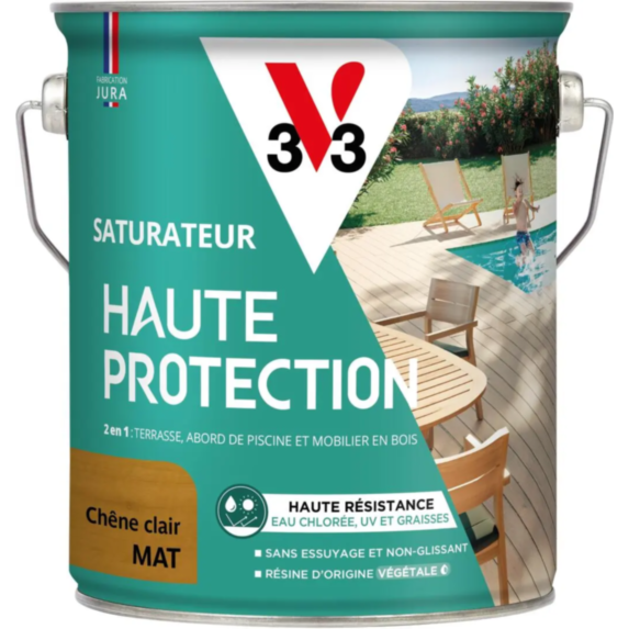 Saturateur haute protection Chêne clair mat 2,5L - V33