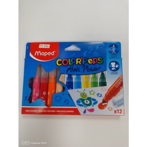 Set de 12 feutres jumbo Color'peps - MAPED