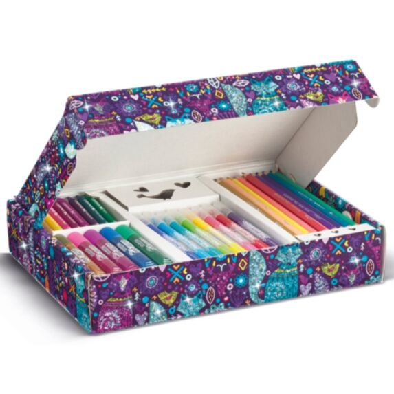 Kit de coloriage glitter 31 pièces - MAPED