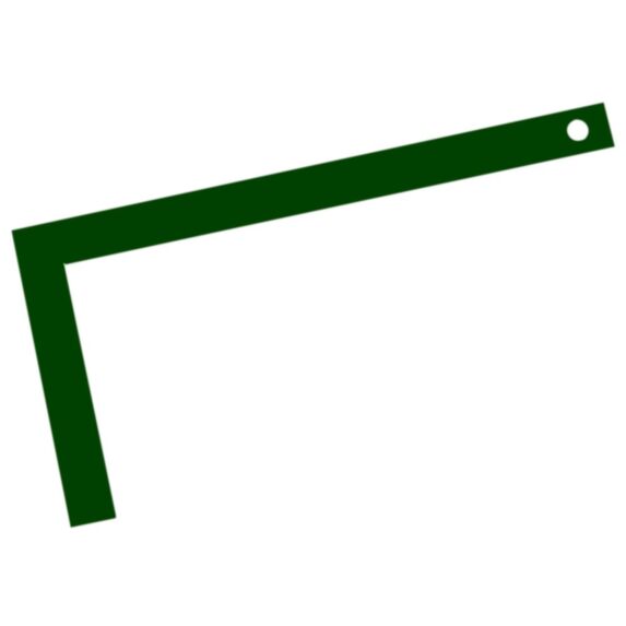 Equerre de maçon 80 cm - LEBORGNE