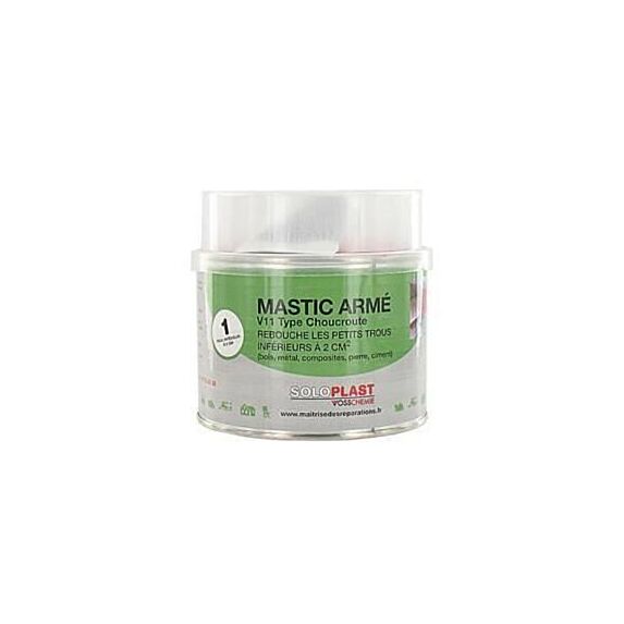 Mastic de réparation collage armé V11 660 g - SOLOPLAST