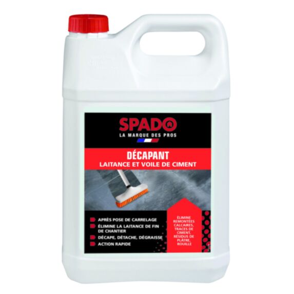 Supprim' laitance & Voile de ciment 5 L - SPADO