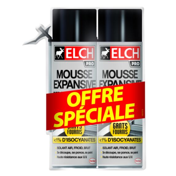 2 mousses expansives Isole & Rebouche - ELCH PRO