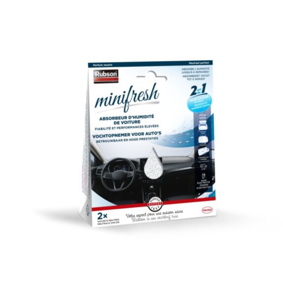 Absorbeur Minifresh voiture 50g x2 - RUBSON