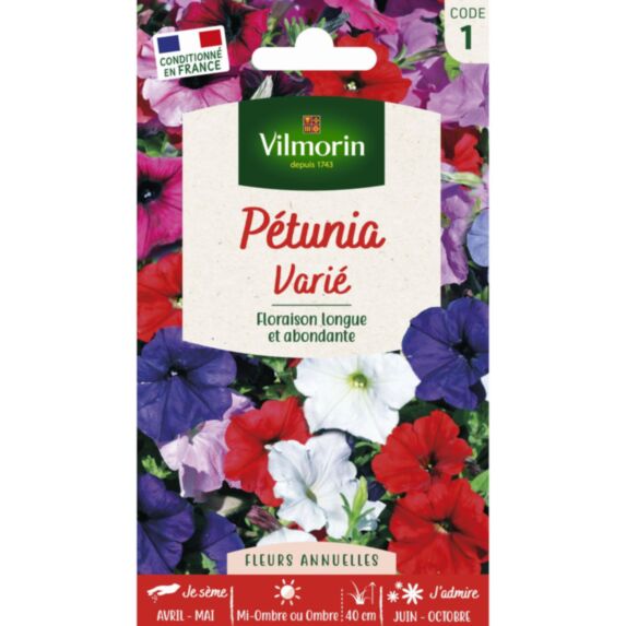 Graines Pétunia Varié - VILMORIN