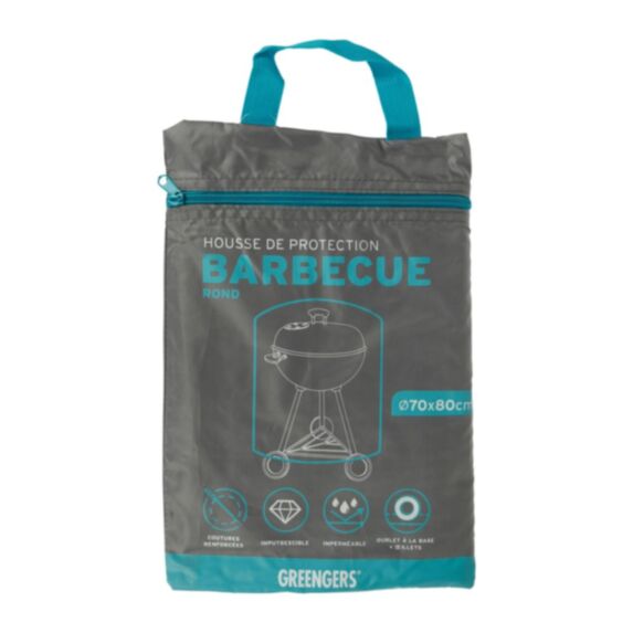 Housse barbecue rond Ø210 mm 70 x 80 cm - RUECAB