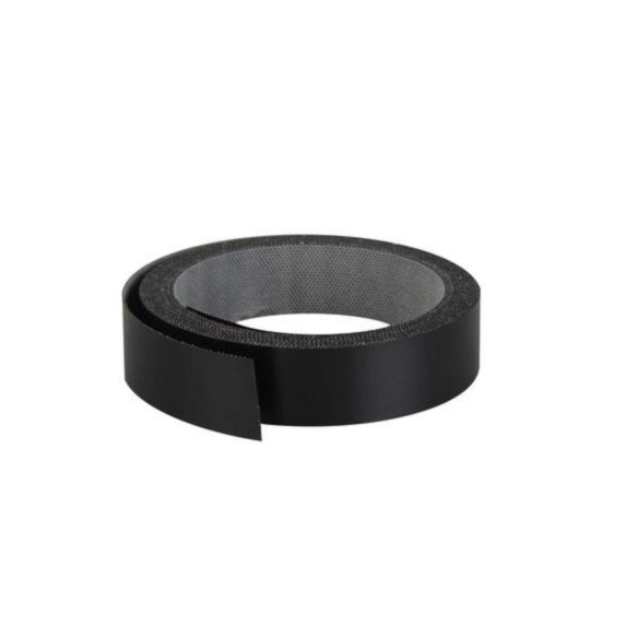 Bande de chant mélaminée adhésive 19 mm x 5 ml noir lisse - SPTD