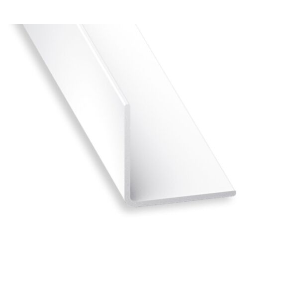 Cornière PVC 20x20mm 1m Blanc - CQFD