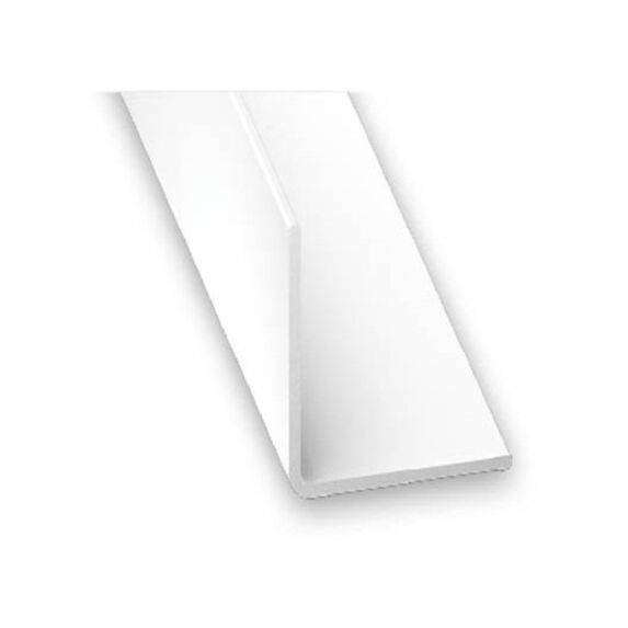 Cornière PVC 25x25mm 2m Blanc - CQFD