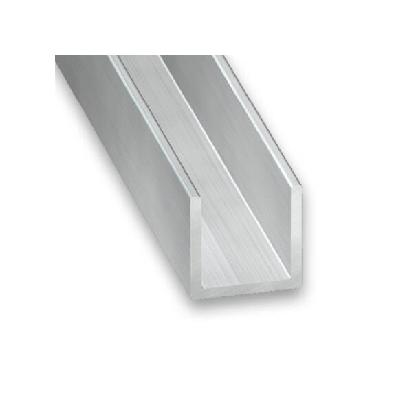 U Aluminium 20x22x20x1,5mm 2m Brut - CQFD