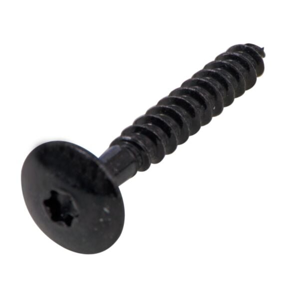 Vis pr penture d7x30mm (x8) ac. noir
