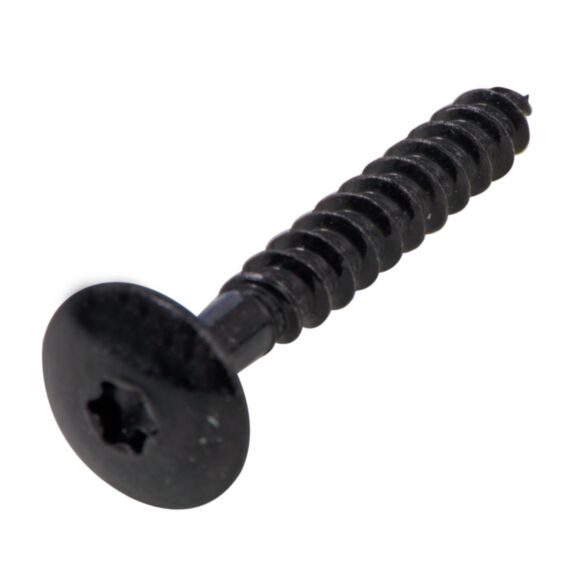 Vis pr penture d7x30mm (x40) ac. noir