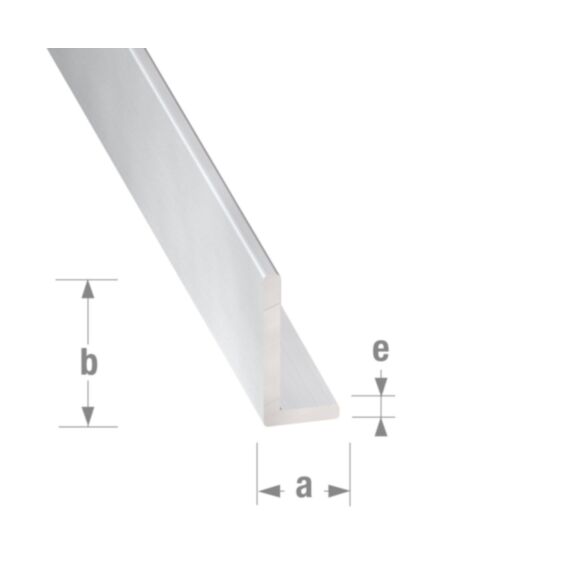 Cornière alu anodisé incolore 30 x 20 x 1,5 mm 2,5m - CQFD