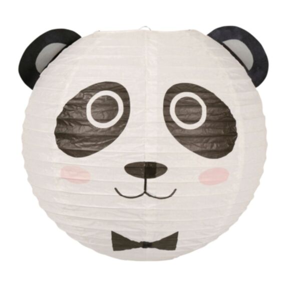 Boule japonaise Panda noir/blanc Ø35 cm - OSTARIA