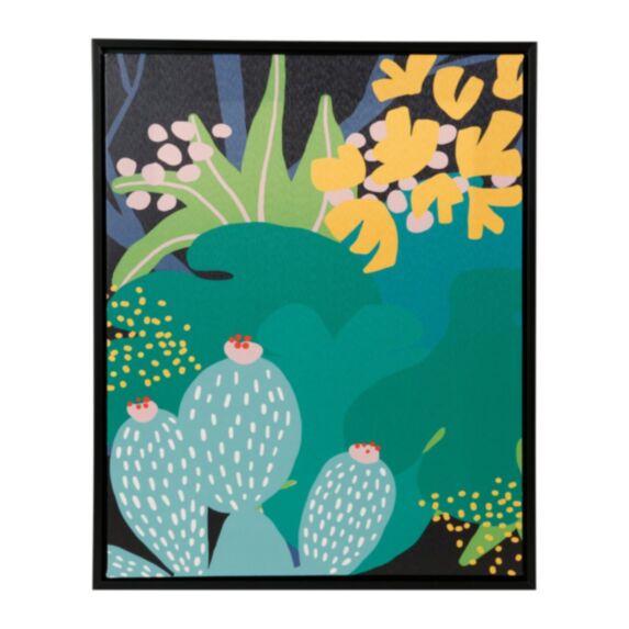 Toile imprimée Flore exotique 60 x 45 cm modèles assortis