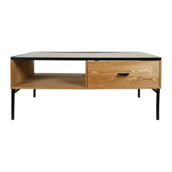 Meuble TV en bois/métal Origines 100 x 60 x 40 cm - OSTARIA