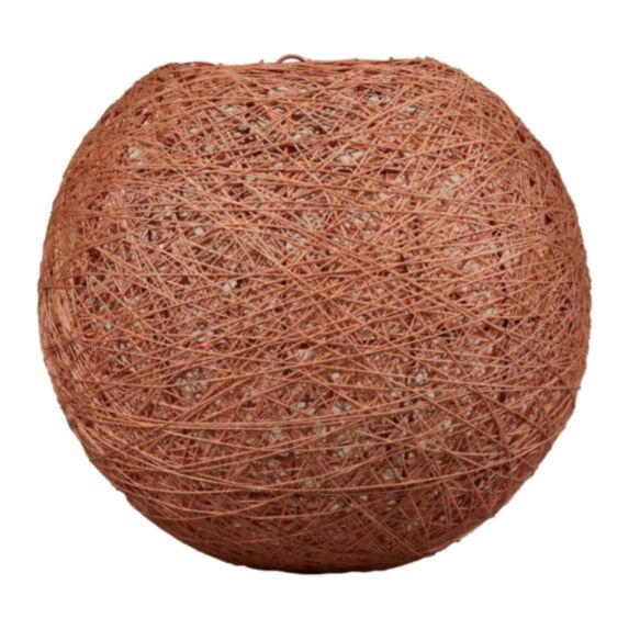 Suspension non électrique boule Ø20 cm terracotta - OSTARIA