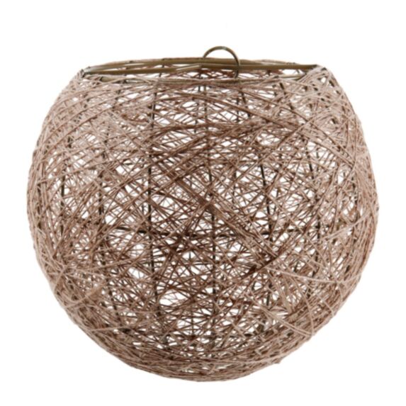 Suspension non électrique boule Ø20 cm naturel - OSTARIA