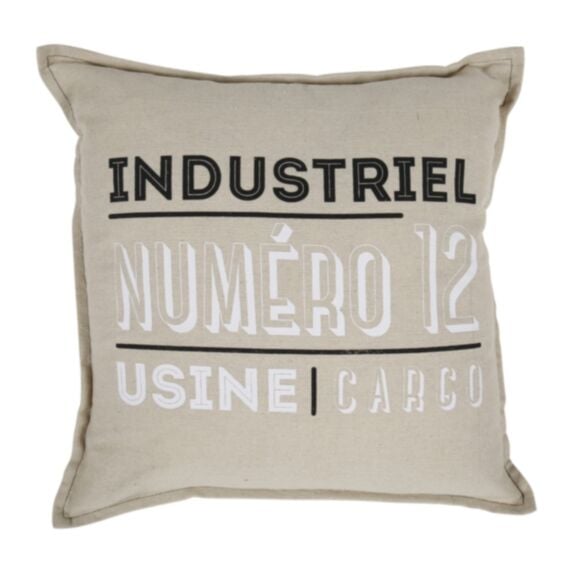 Coussin décoratif Industriel 45x45cm - OSTARIA